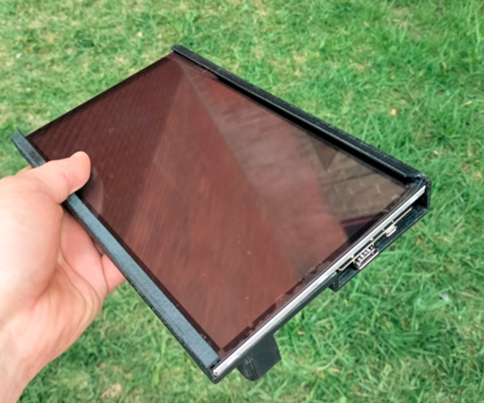 Pantalla de repuesto para una impresora 3D LCD.